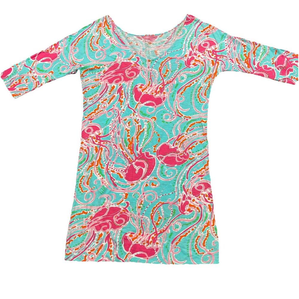 Lilly Pulitzer Women’s Dress Size S Eliza Lightweight Cotton Jellies Be Jammin
